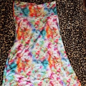 EUC Xl Lularoe Slinky maxi skirt